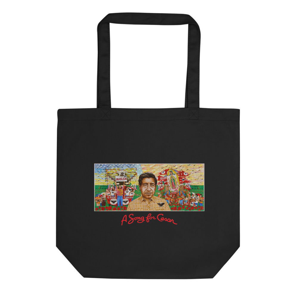 Song for Cesar Mural Eco Tote Bag