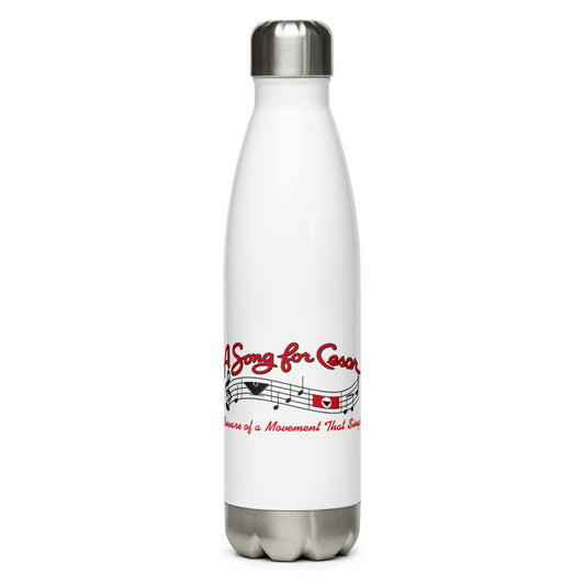 Song for Cesar Stainless Steel Water Bottle