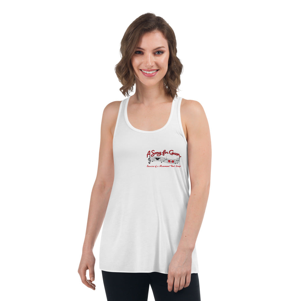 Song For Cesar Women's Flowy Racerback Tank