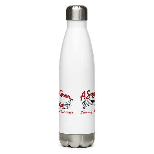 Song for Cesar Stainless Steel Water Bottle